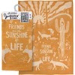 Friends Are The Sunshine Of Life Kitchen Towel